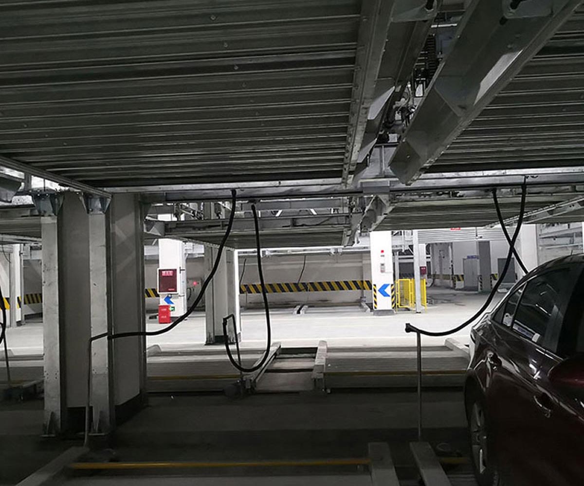 升降橫移停車設備改造