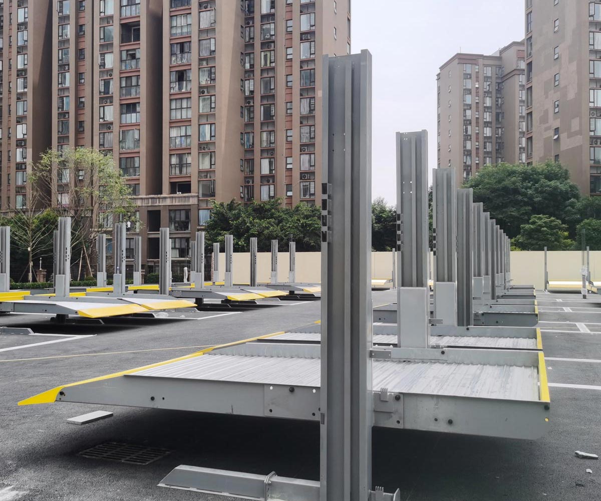 四柱簡易升降類機械式立體停車設備廠家