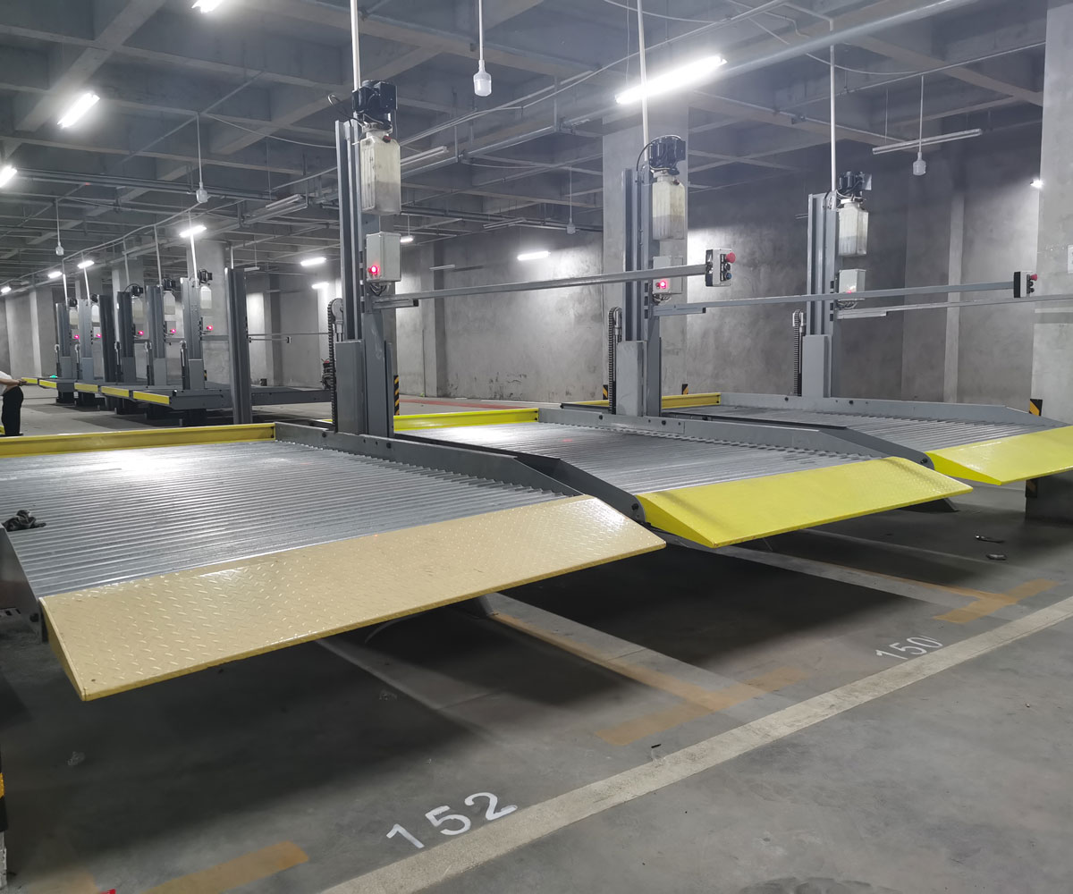 岑鞏PSH二層升降橫移類停車設備(單列式)技術參數